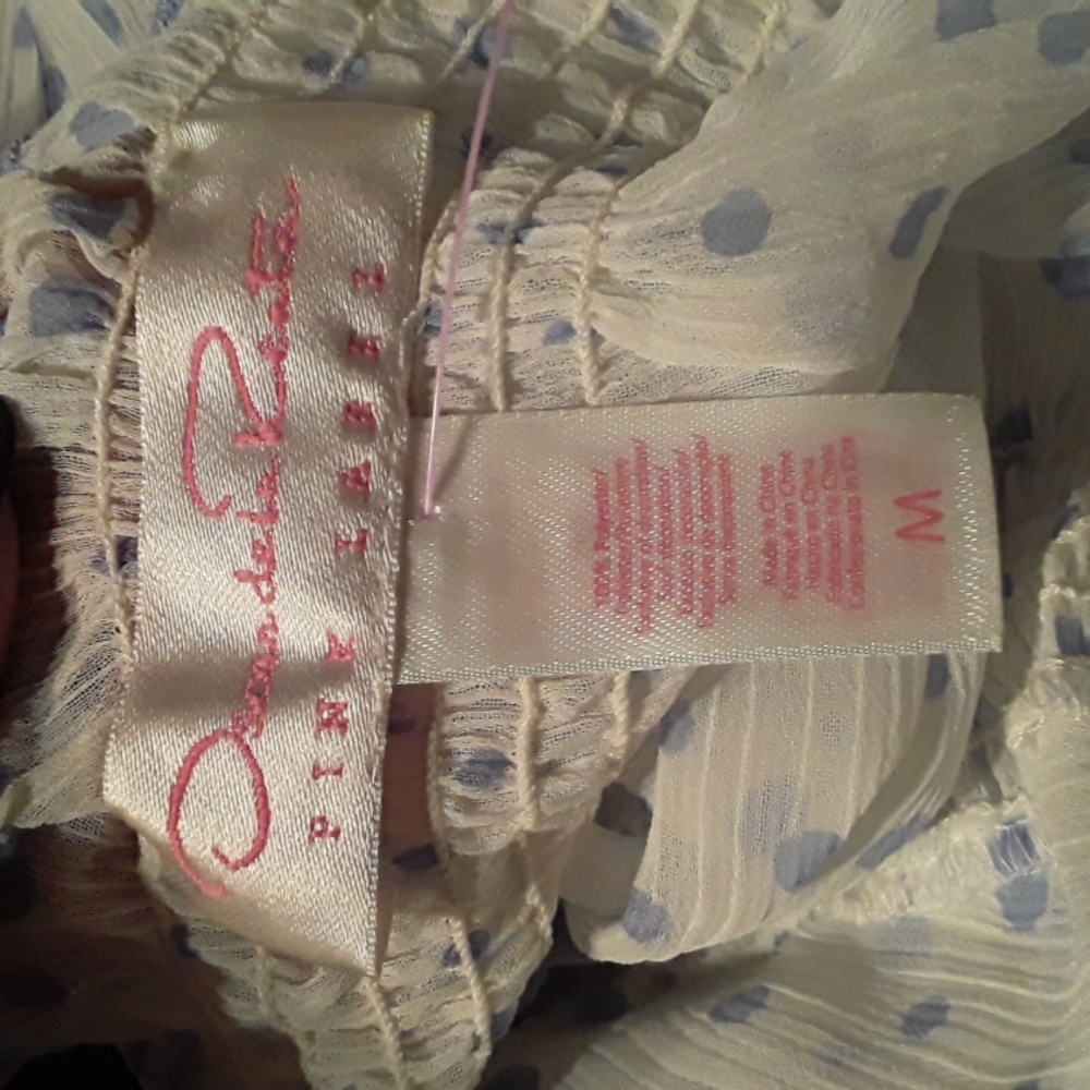 NWOT Medium Oscar De La Renta Feminine And Girly Two-piece Lingerie Set - Picture 12 of 14